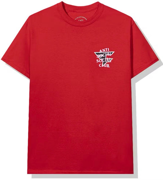 Anti Social Social Club Faze Clan Tee
Red