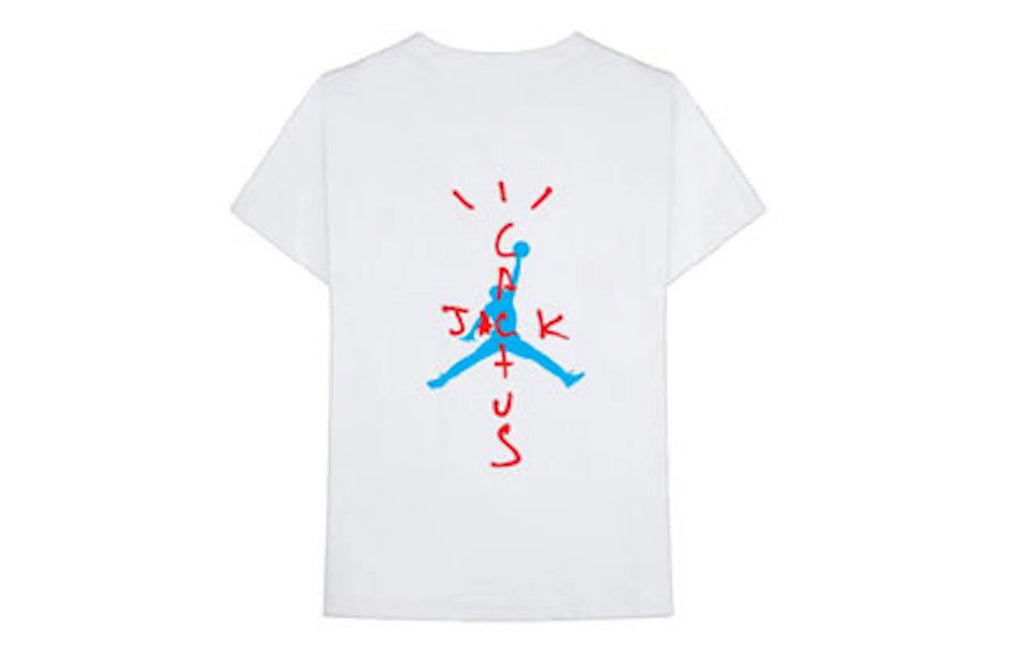 Travis Scott x Jordan Air Cactus Jack Tee White