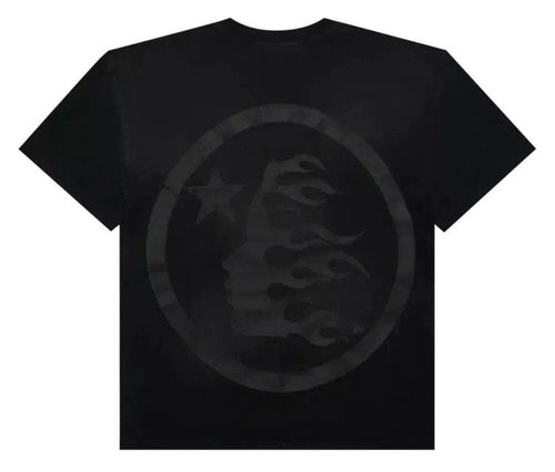 Hellstar Cracked Classic Logo Tee Black