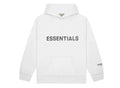 Fear of God Essentials Pullover Hoodie Applique Logo White