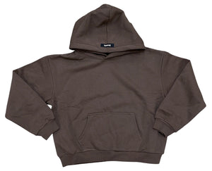 Ananke Youth Fleece Pullover Hoodie Brown