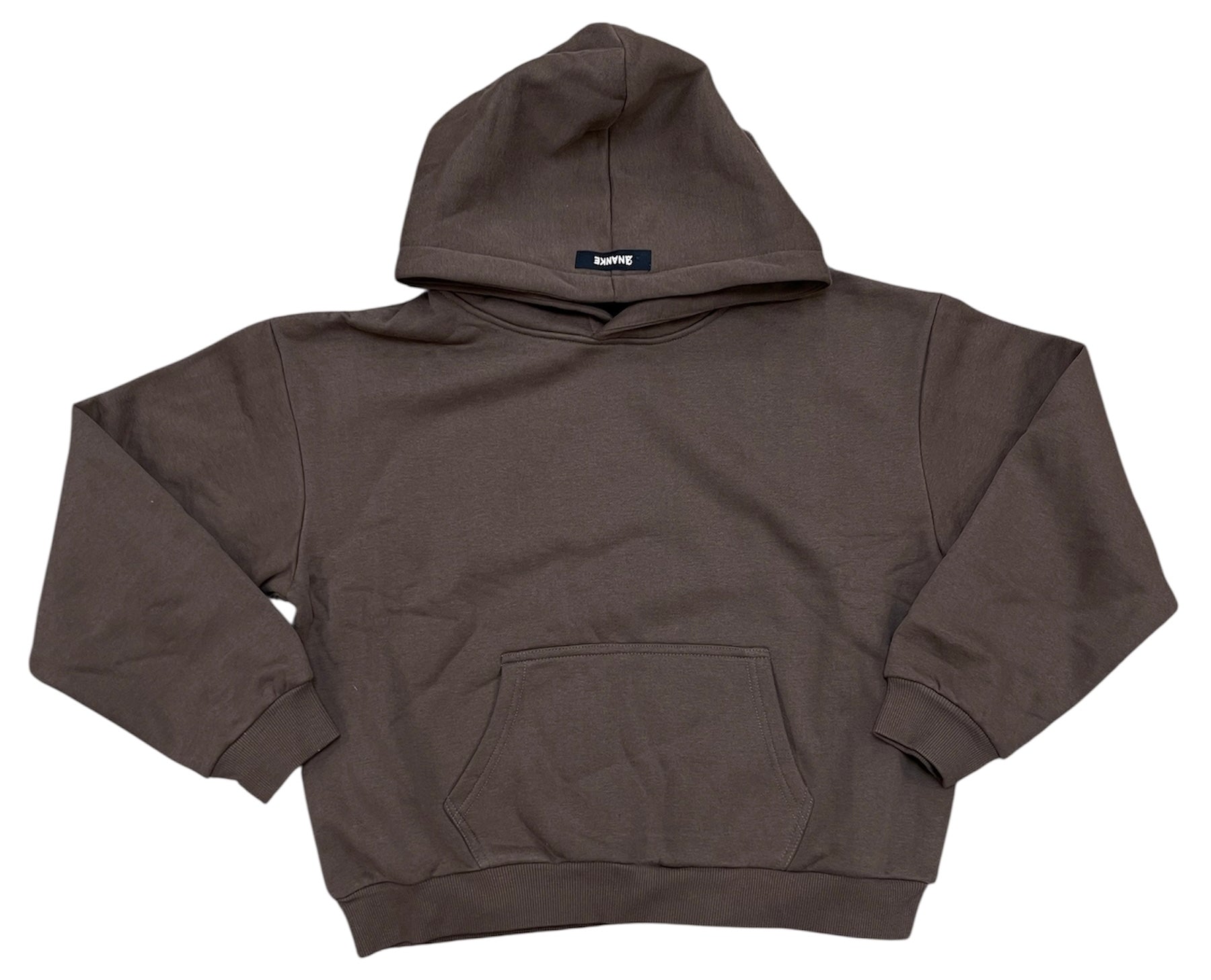 Ananke Youth Fleece Pullover Hoodie Brown