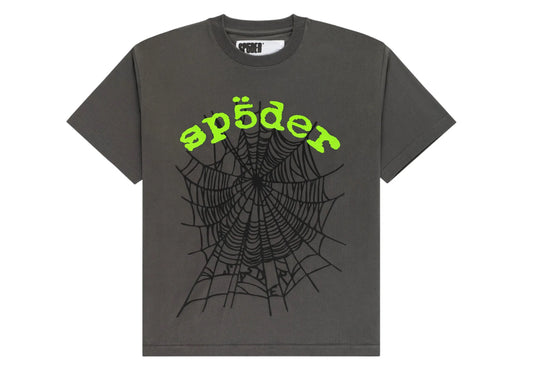Sp5der OG Web V2 Tee Slate Grey