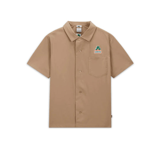 Nike SB x Jarritos Bowling Button Up Shirt Khaki
