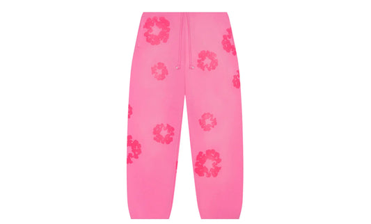 Denim Tears Mono Cotton Wreath Sweatpants Pink