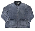 Purple Brand Corduroy Detail Work Jacket Indigo