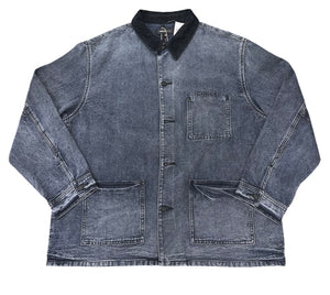 Purple Brand Corduroy Detail Work Jacket Indigo