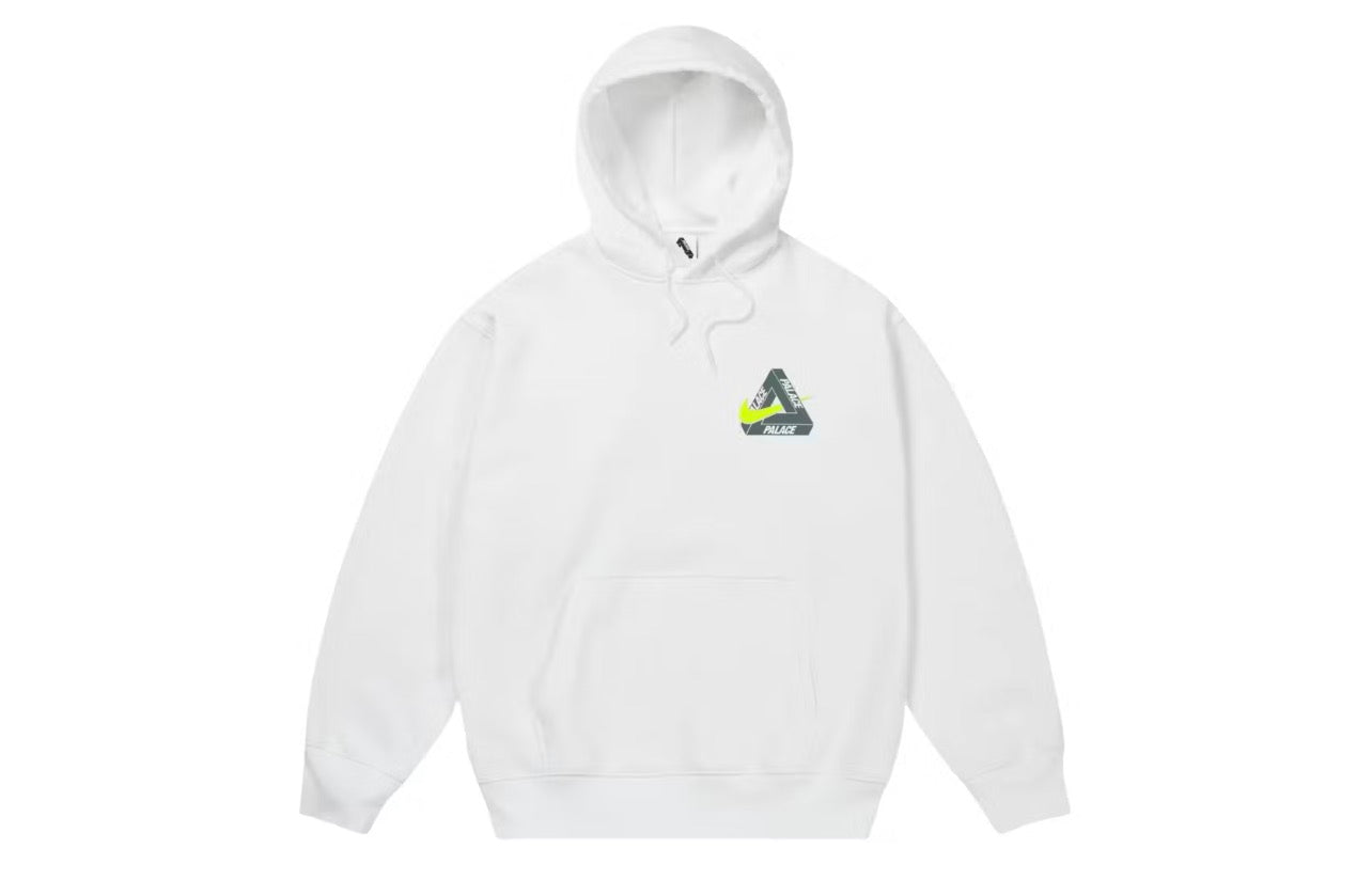 Palace x Nike Tri Swoosh Hoodie White