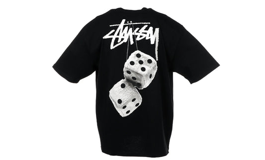Stussy Fuzzy Dice Tee Black