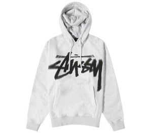 Stussy Dizzy Stock Hoodie Ash Heather