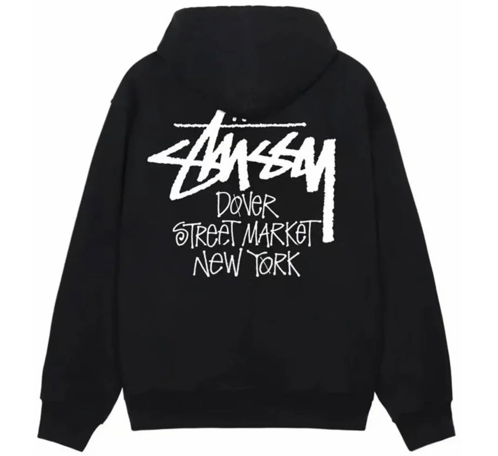 Stussy x Dover Street Market New York Hoodie Black
