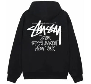 Stussy x Dover Street Market New York Hoodie Black