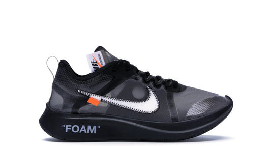 Nike Zoom Fly Off-White Black Silver (Men’s)