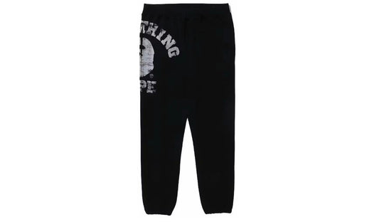 Bape Big College Sweatpants Black