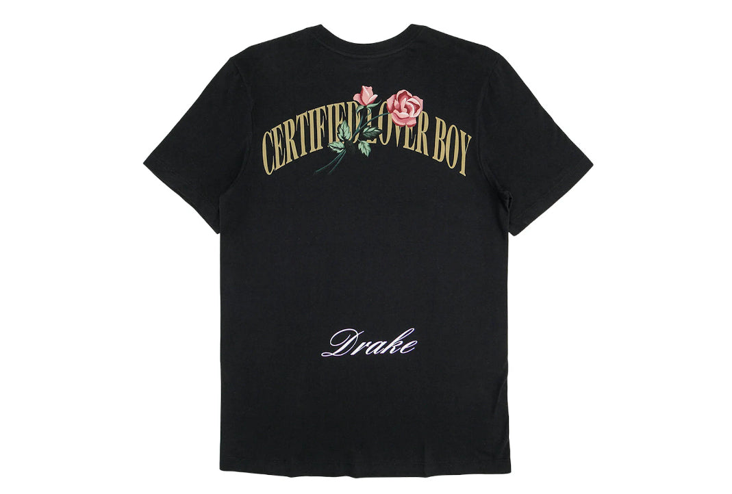 Nike X Drake Certified Lover Boy Rose T-Shirt Black