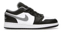 Jordan 1 Low Black White Grey (Youth)