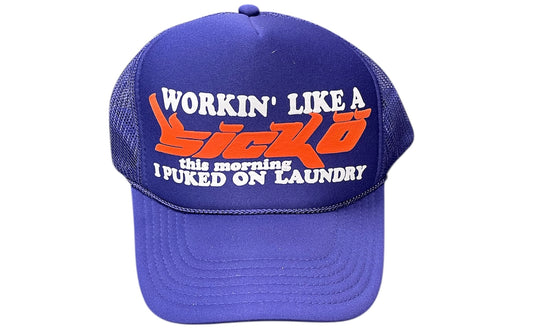 Sicko Laundry Trucker Hat Purple