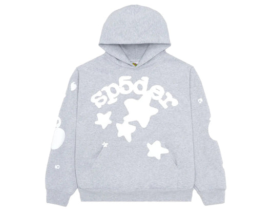 Sp5der Beluga Hoodie Heather Grey