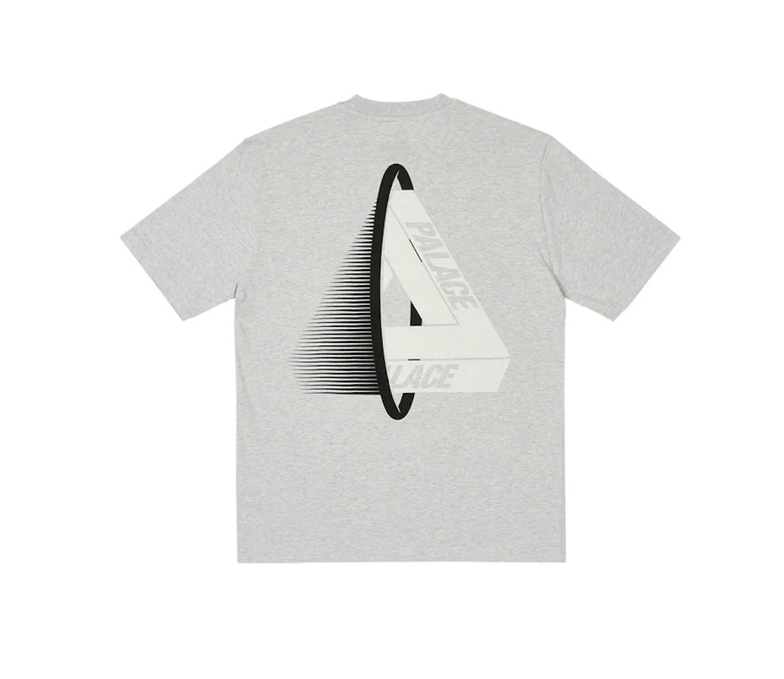 Palace Tri-Void Tee Grey Marl