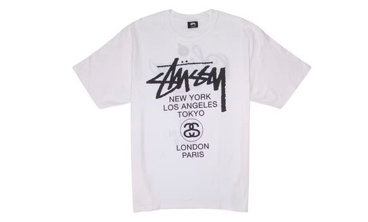 Stussy World Tour Tee White