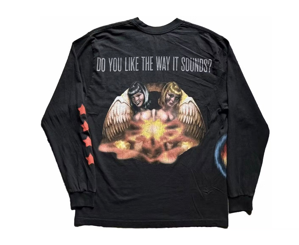 Travis Scott Utopia Circus Maximus 2023 Tour Longsleeve Black