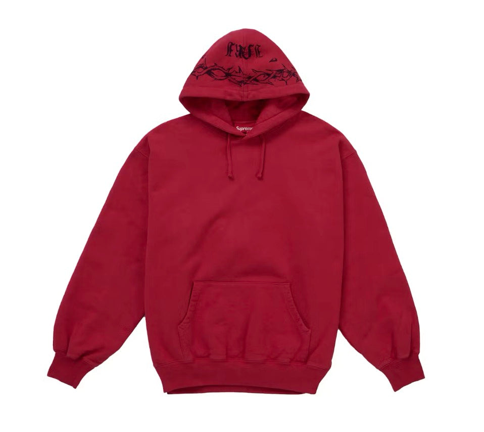 Supreme Forever Hooded Sweatshirt Red