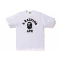 Bape Space Camo College Tee White