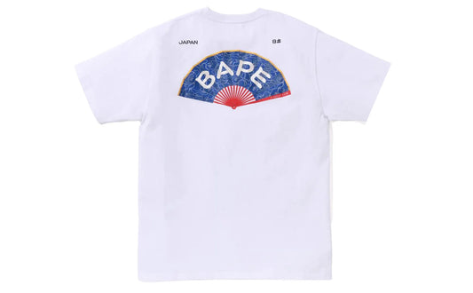 Bape Japanese Fan Tee White