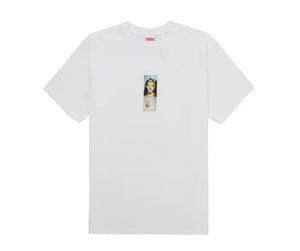 Supreme Prayer Card Box Logo Tee White