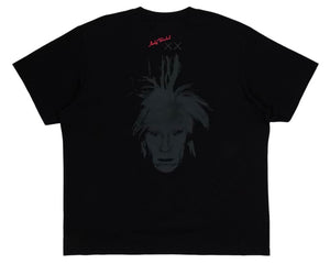 KAWS x Uniqlo Warhol UT Graphic Face Tee Black