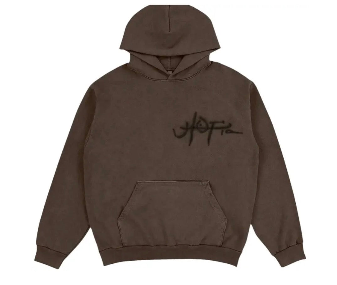 Cactus Jack by Travis Scott Utopia A2 Hoodie Brown