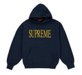 Supreme Capital Hooded Sweatshirt FW26 Navy
