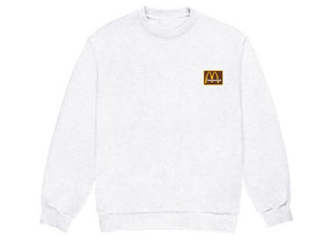 Travis Scott x McDonald’s Staff Inv Crewneck Ash Grey