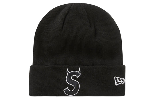 Supreme New Era S Logo Beanie Black FW22