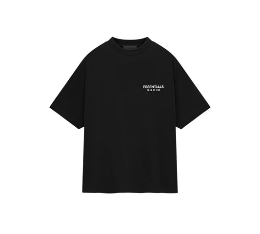 Fear Of God Essentials Jersey Crewneck Tee Black