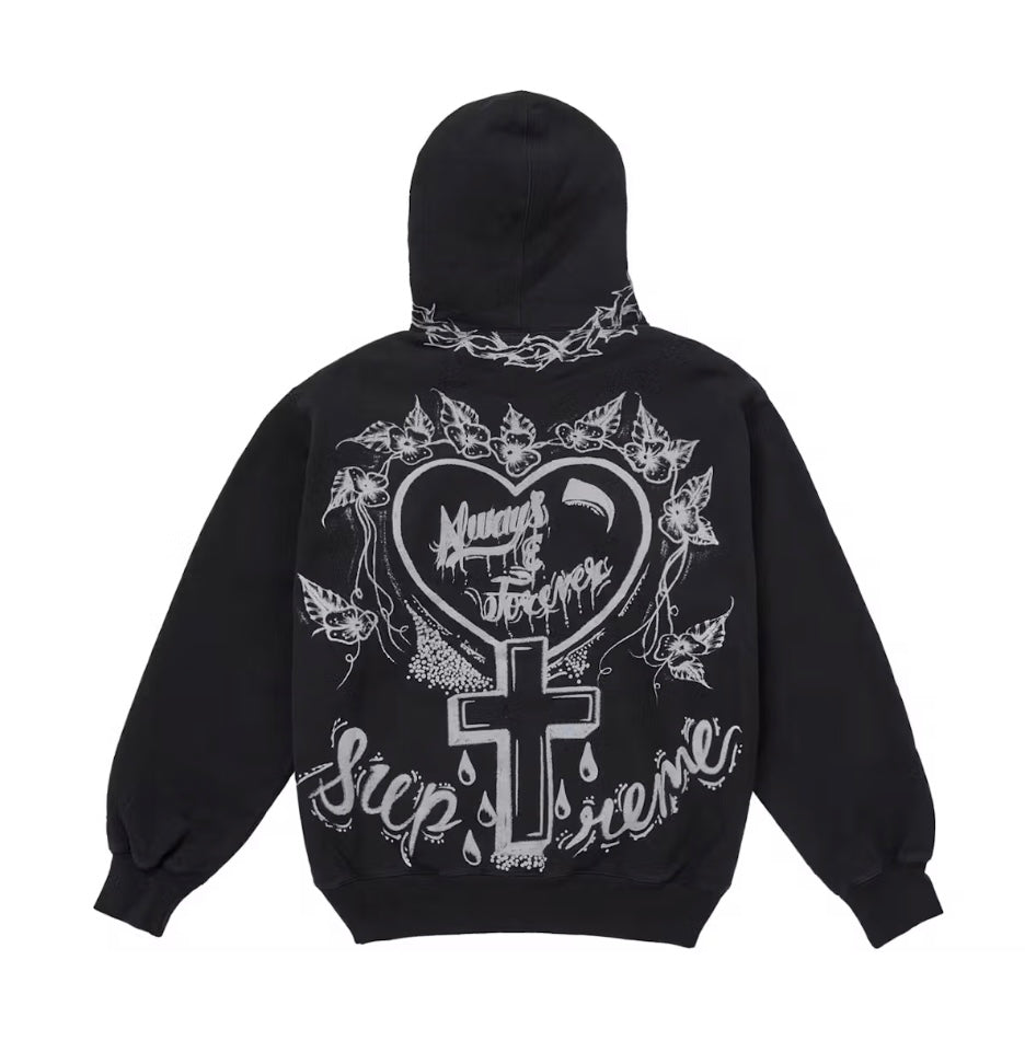 Supreme Forever Hooded Sweatshirt Black