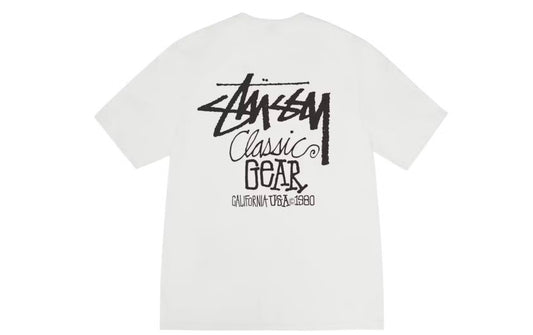 Stussy Classic Gear Pigment Dyed Tee Natural