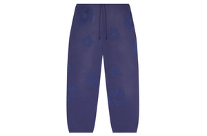 Denim Tears Mono Cotton Wreath Sweatpants Washed Blue