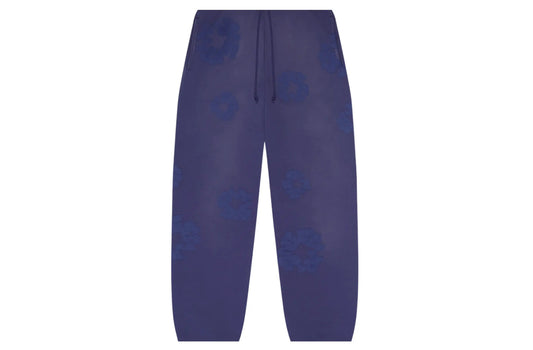 Denim Tears Mono Cotton Wreath Sweatpants Washed Blue