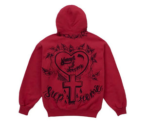 Supreme Forever Hooded Sweatshirt Red