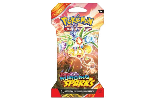 2025 Pokémon Scarlet & Violet Surging Sparks Alolan Exeggutor Sleeved Booster Pack