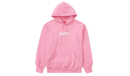Supreme Box Logo Hooded Sweatshirt FW21 Pink