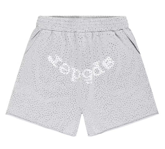 Sp5der VVS Sweatshorts Heather Grey