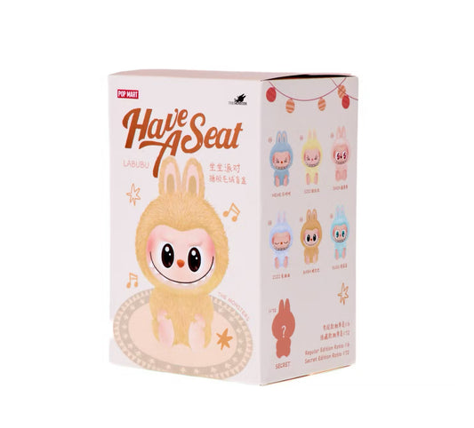 Pop Mart Labubu The Monsters Have A Seat Vinyl Plush Blind Box