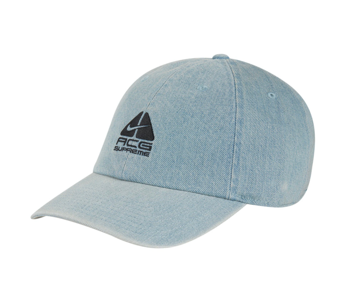 Supreme Nike ACG Denim 6-Panel Washed Blue