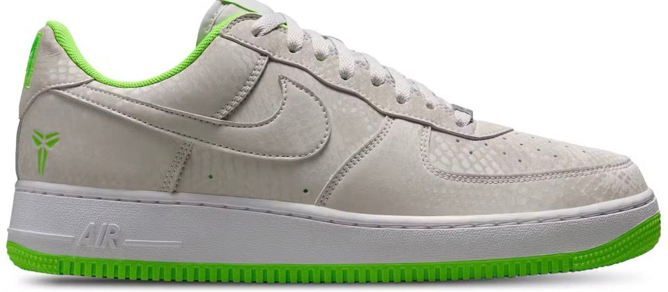 Nike Air Force 1 Low Kobe Bryant Forever Vast Grey Electric Green (Men’s)