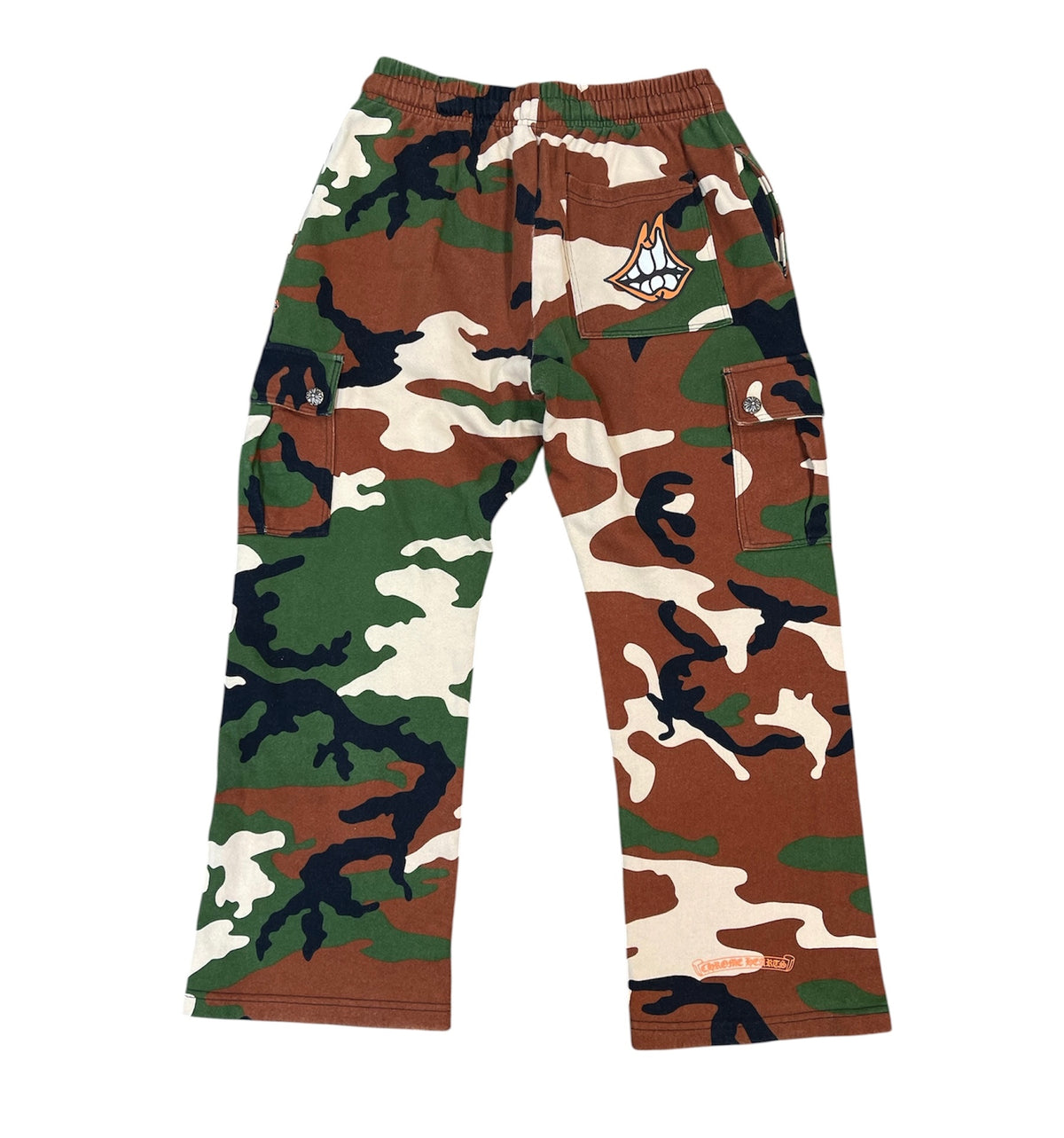 Used Chrome Hearts Matty Boy Caution Sweatpants Camo