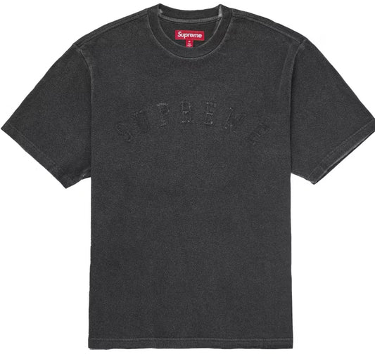 Supreme Overprint S/S Top Black