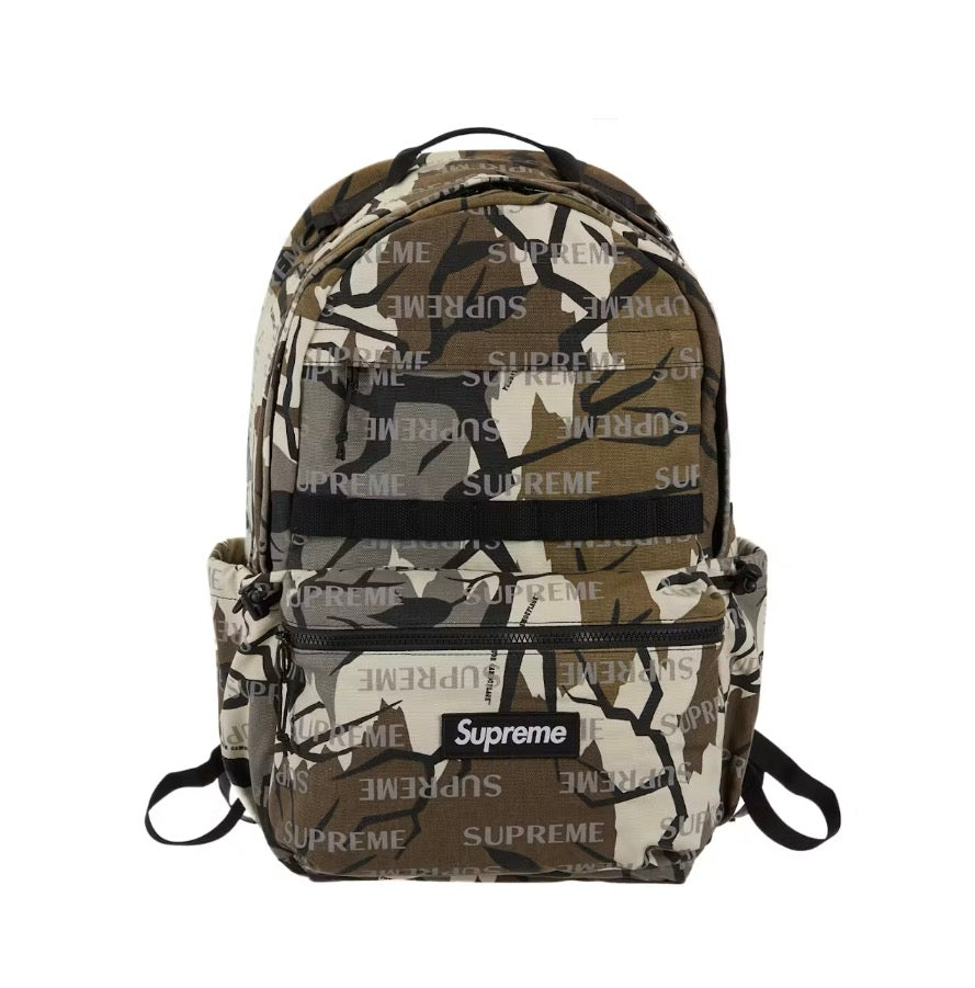 Supreme Logo Backpack FW26 Predator Camo