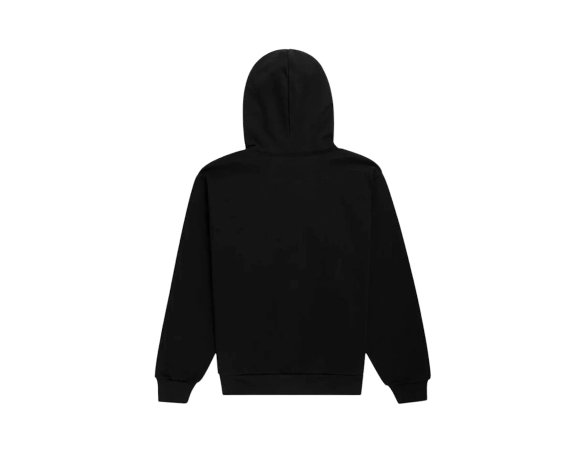 Sp5der OG Web Studded Zip Hoodie Black